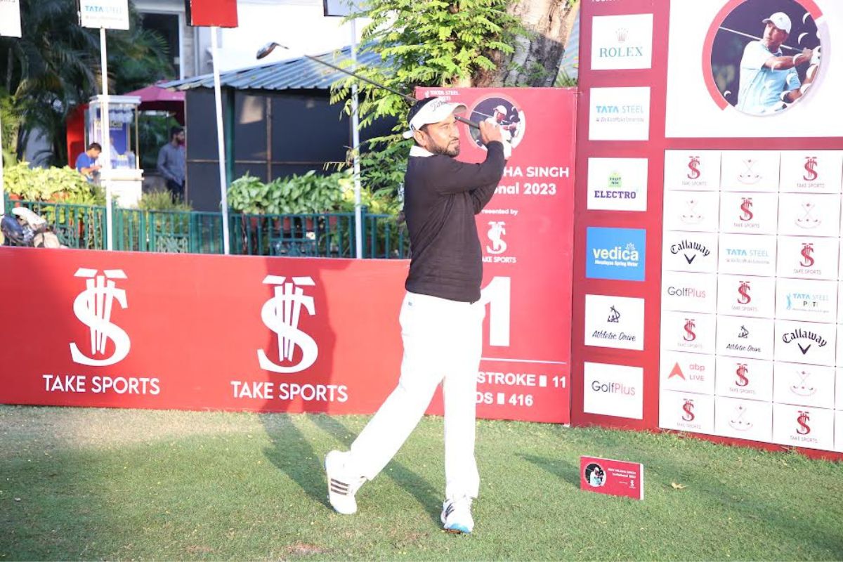Golf: Jamal Hossain holds on to the lead with a resolute 68 in round two