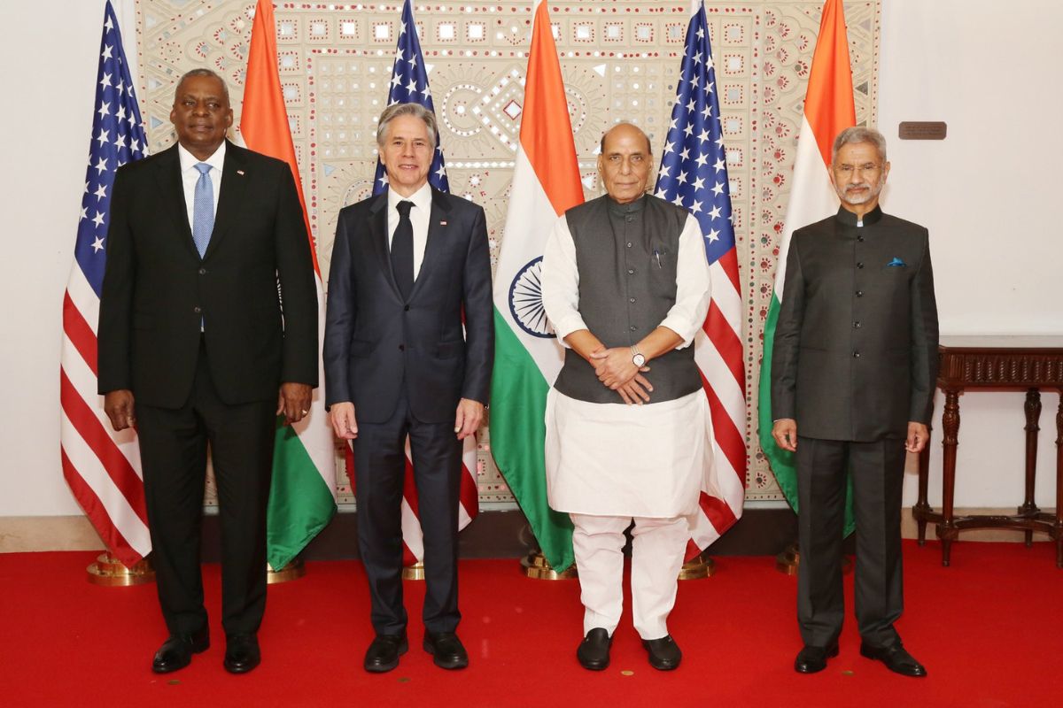 India-US 2+2 dialogue focuses on strategic ties