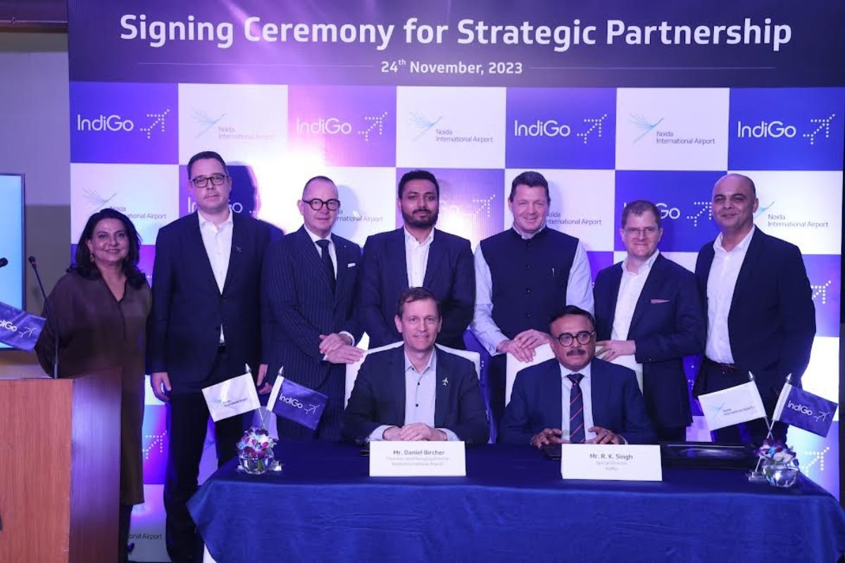 Noida International Airport signs MoU with IndiGo to become airport’s launch carrier