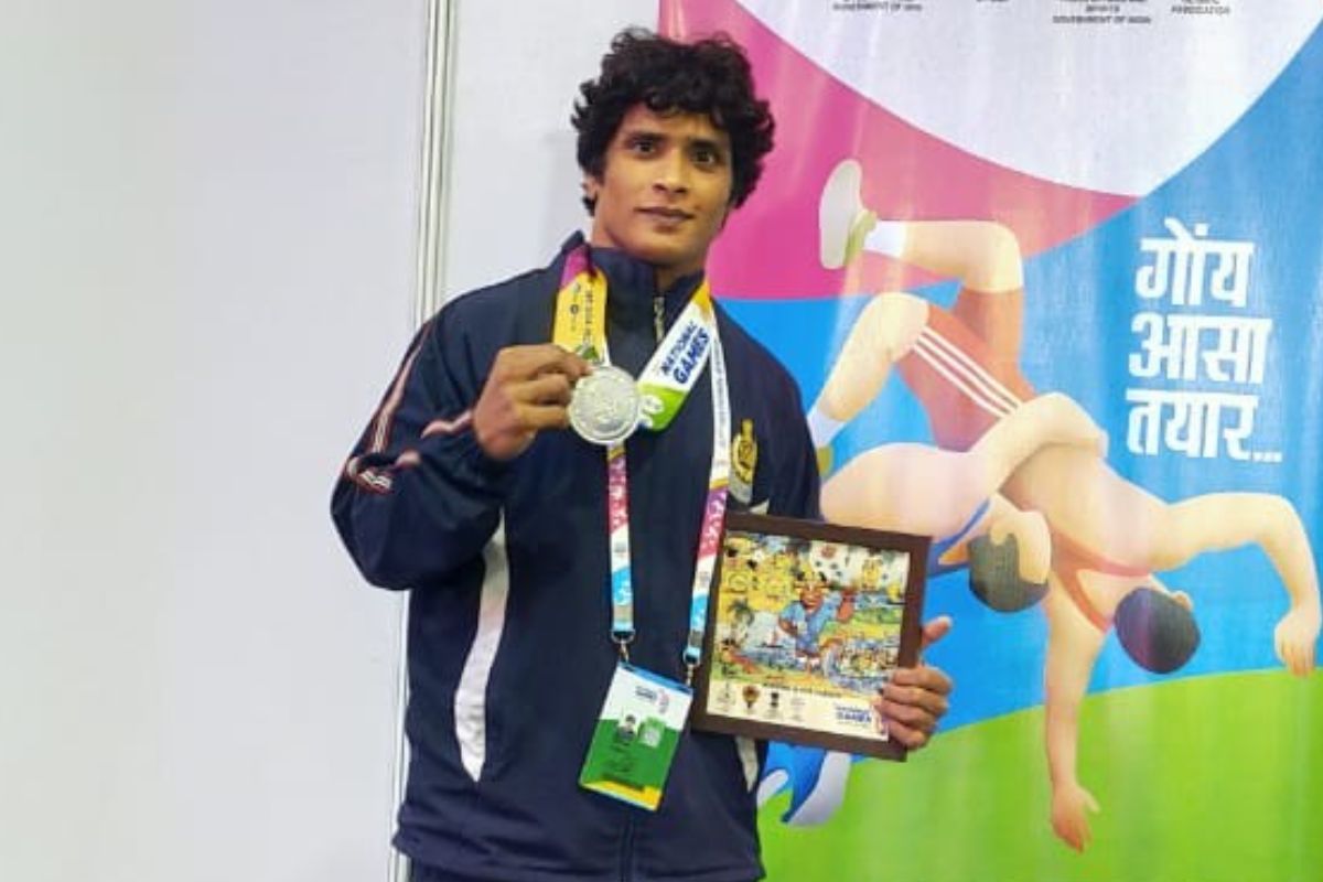 Married off at 13, mother at 14, Neetu grapples odds to win her third National Games medal