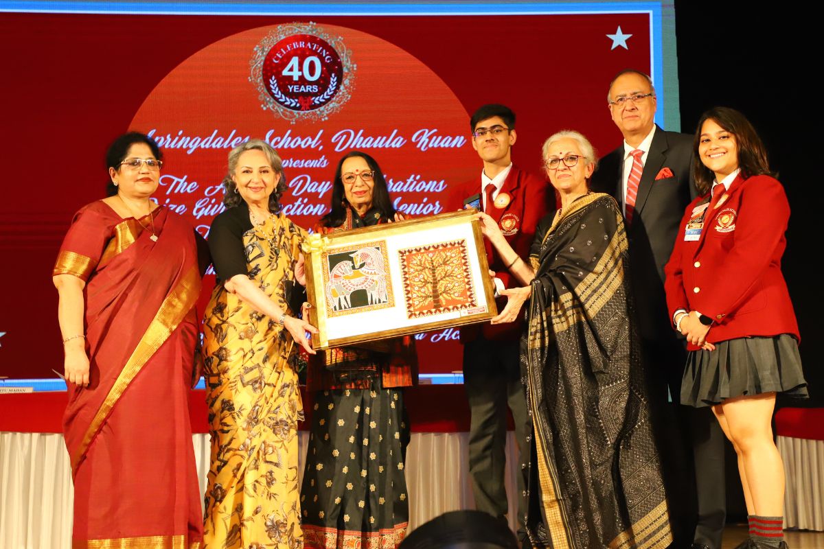 Springdales School, Dhaula Kuan marks its 40th anniversary in style