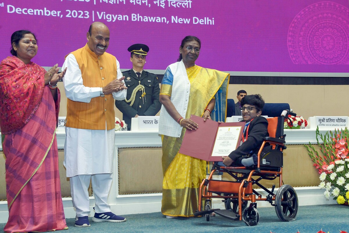 Achievements of Divyangjan serve as an inspiration for citizens: President