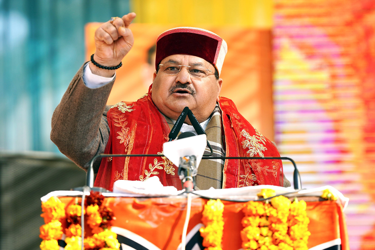 None of the Gandhis visited Himachal at the time of disasters: Nadda