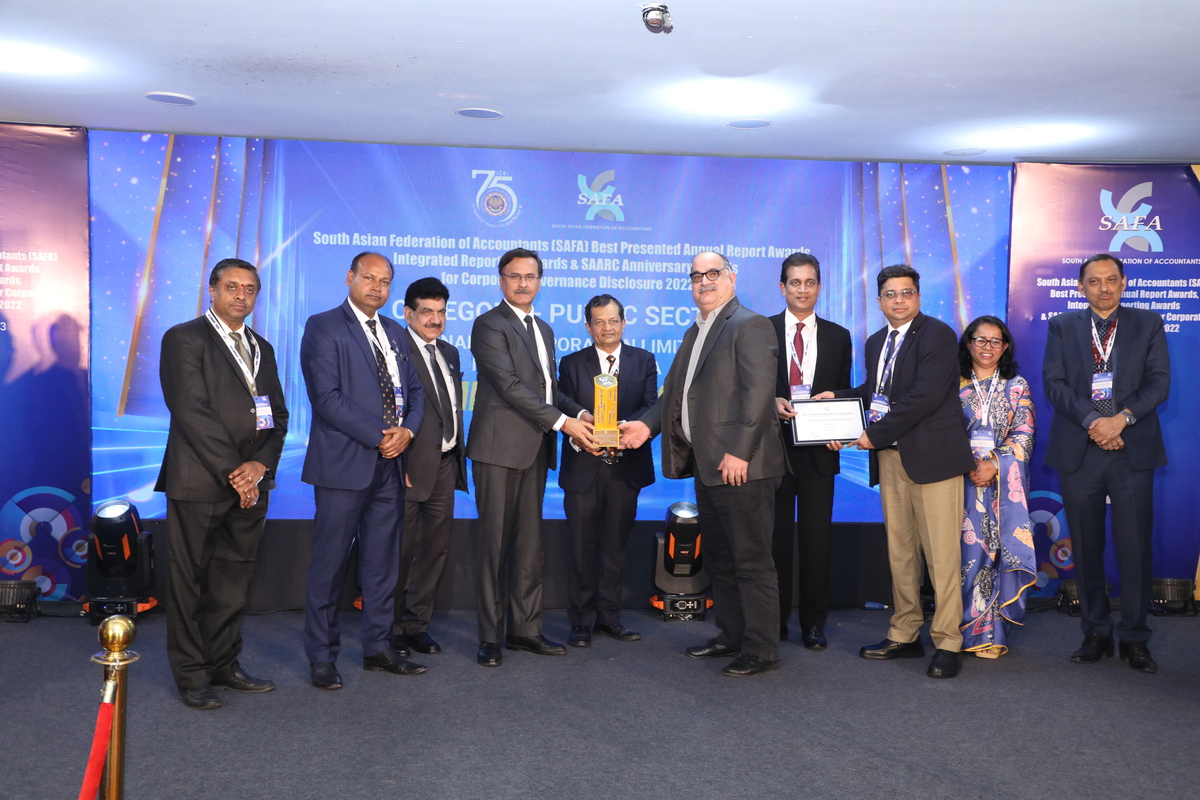 NTPC Wins Gold Award for Annual Report at Corporate Governance Disclosures Competition