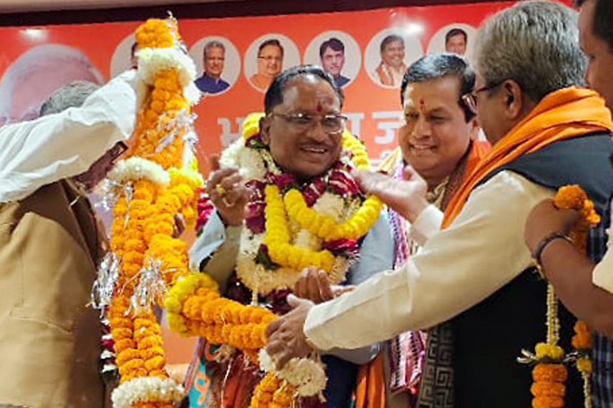 Vishnu Deo Sai to be the new Chhattisgarh Chief Minister