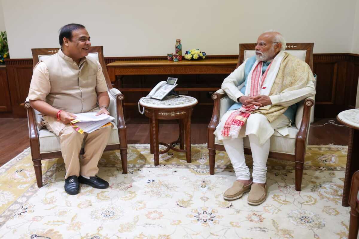 Himanta Sarma calls on PM, discusses wide-ranging issues of Assam