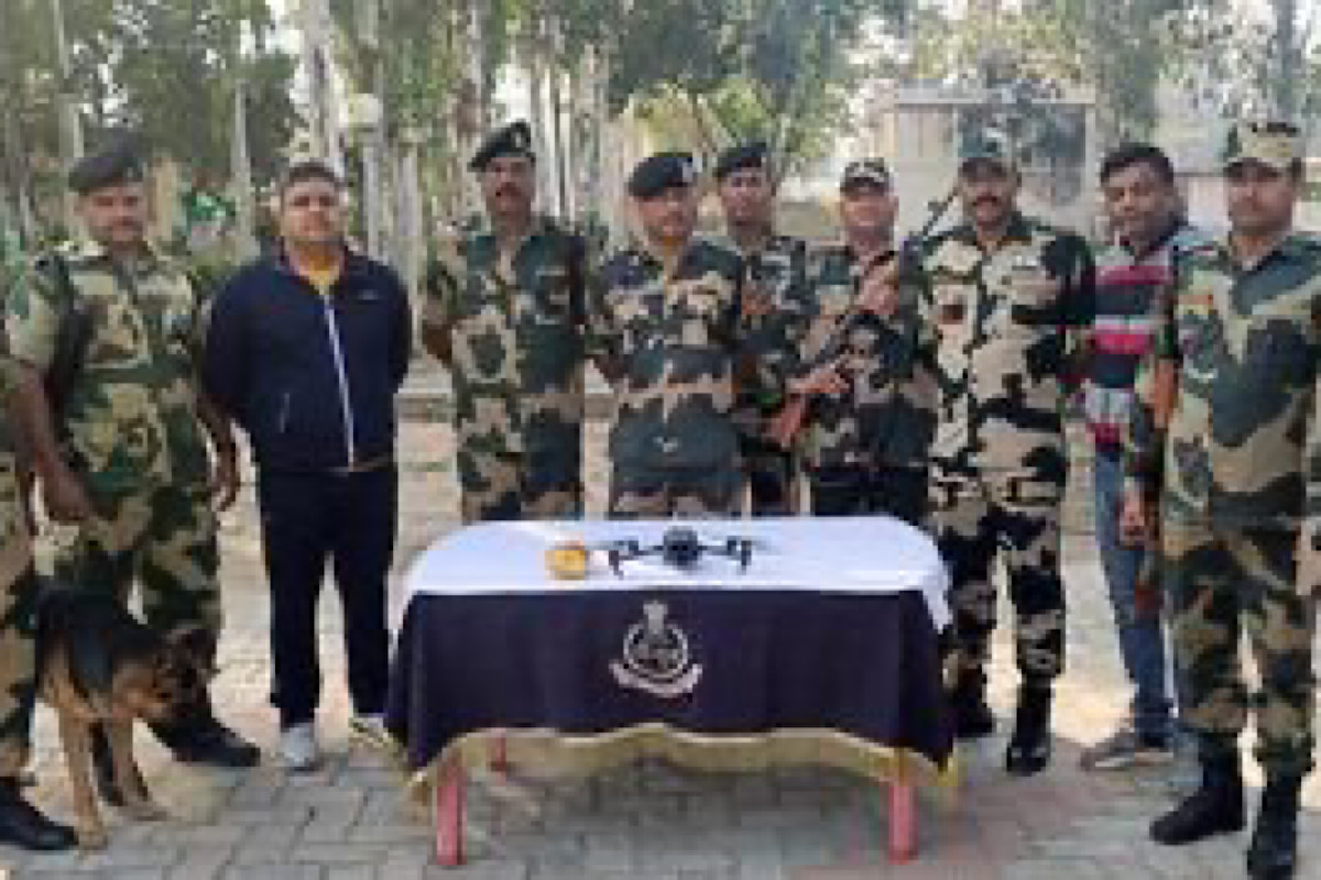 BSF, Punjab police recover Pak drone in Amritsar