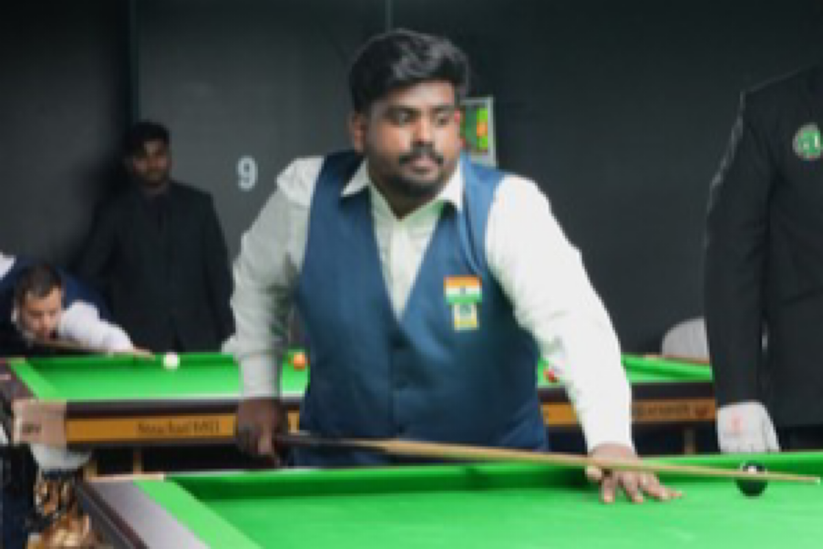 Dominant start by Shrikrishna Suryanarayan in men’s 6-Red Snooker nationals