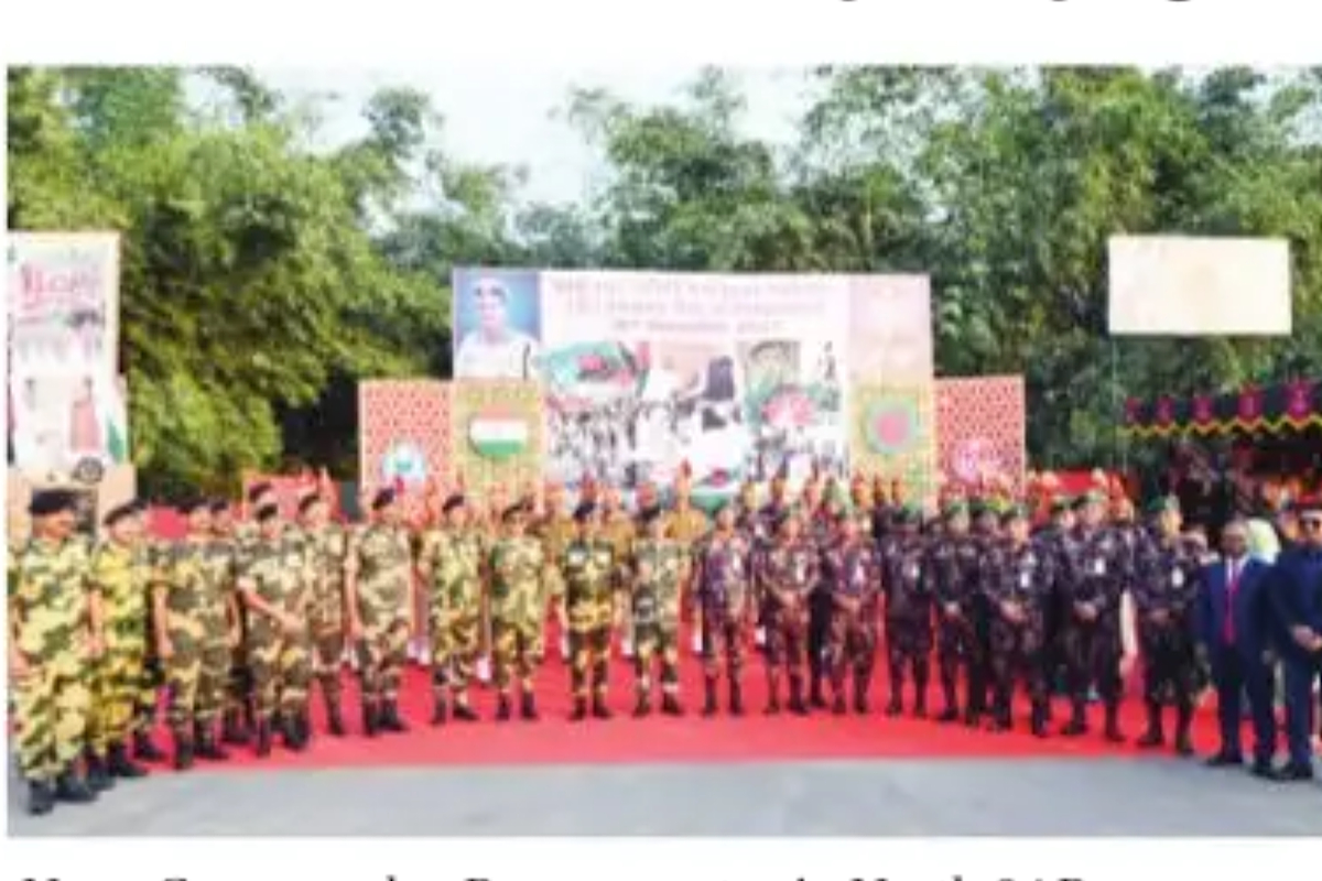 BSF, BGB celebrate 53rd Victory Day of Bangladesh along India-Bangladesh border