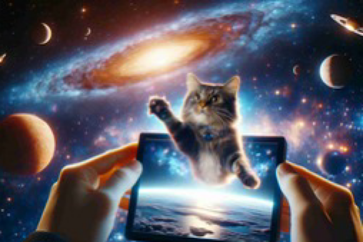 NASA laser message beams video of a cat from deep space