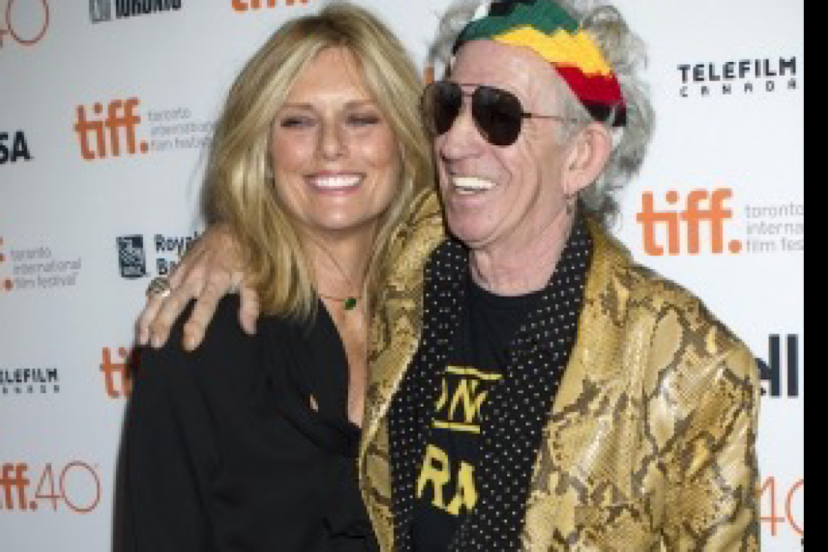 Keith Richards shares wedding picture to celebrate 40-year anniversary with Patti Hansen
