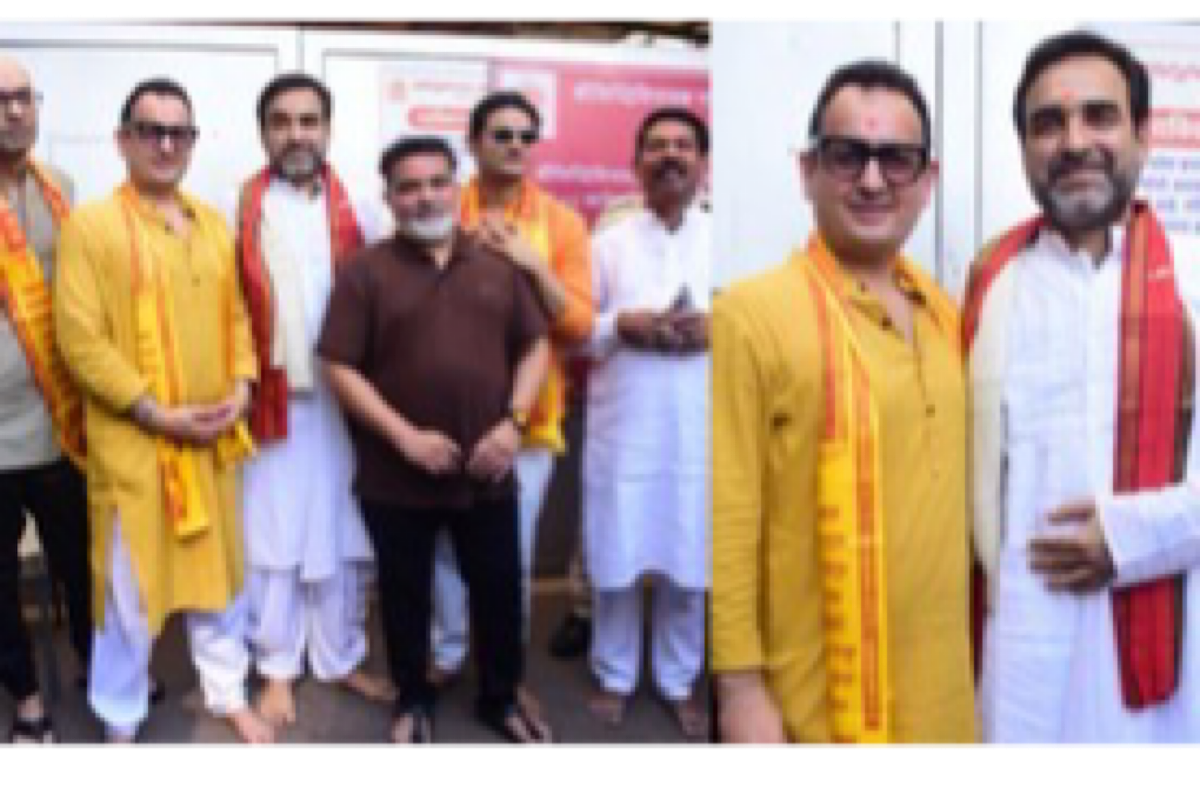 Pankaj Tripathi visits Siddhivinayak Temple on Vajpayee’s birth anniversary