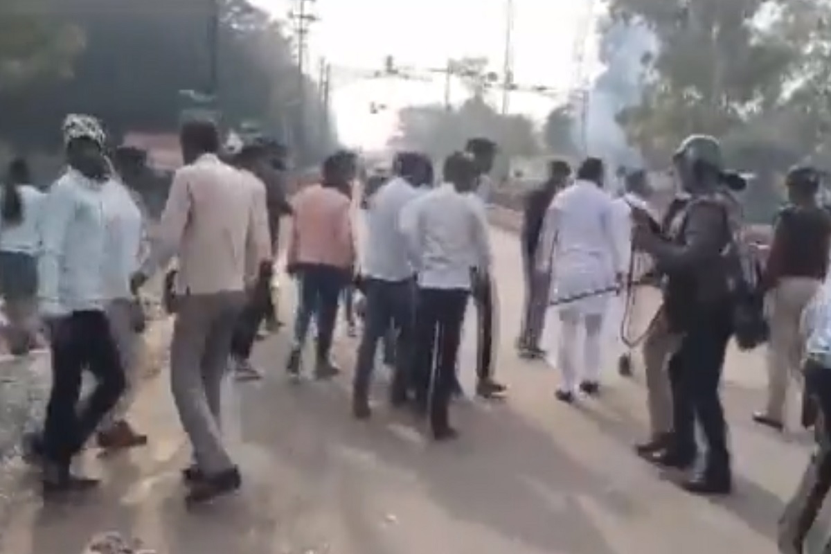 Violence in MP’s Shajapur after Congress candidate’s defeat, police lob tear gas shells