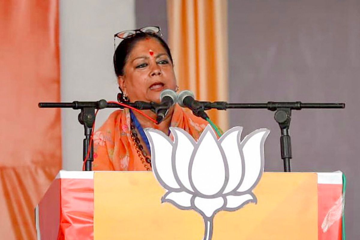 Vasundhara Raje credits PM Modi for victory in Rajasthan’s assembly polls