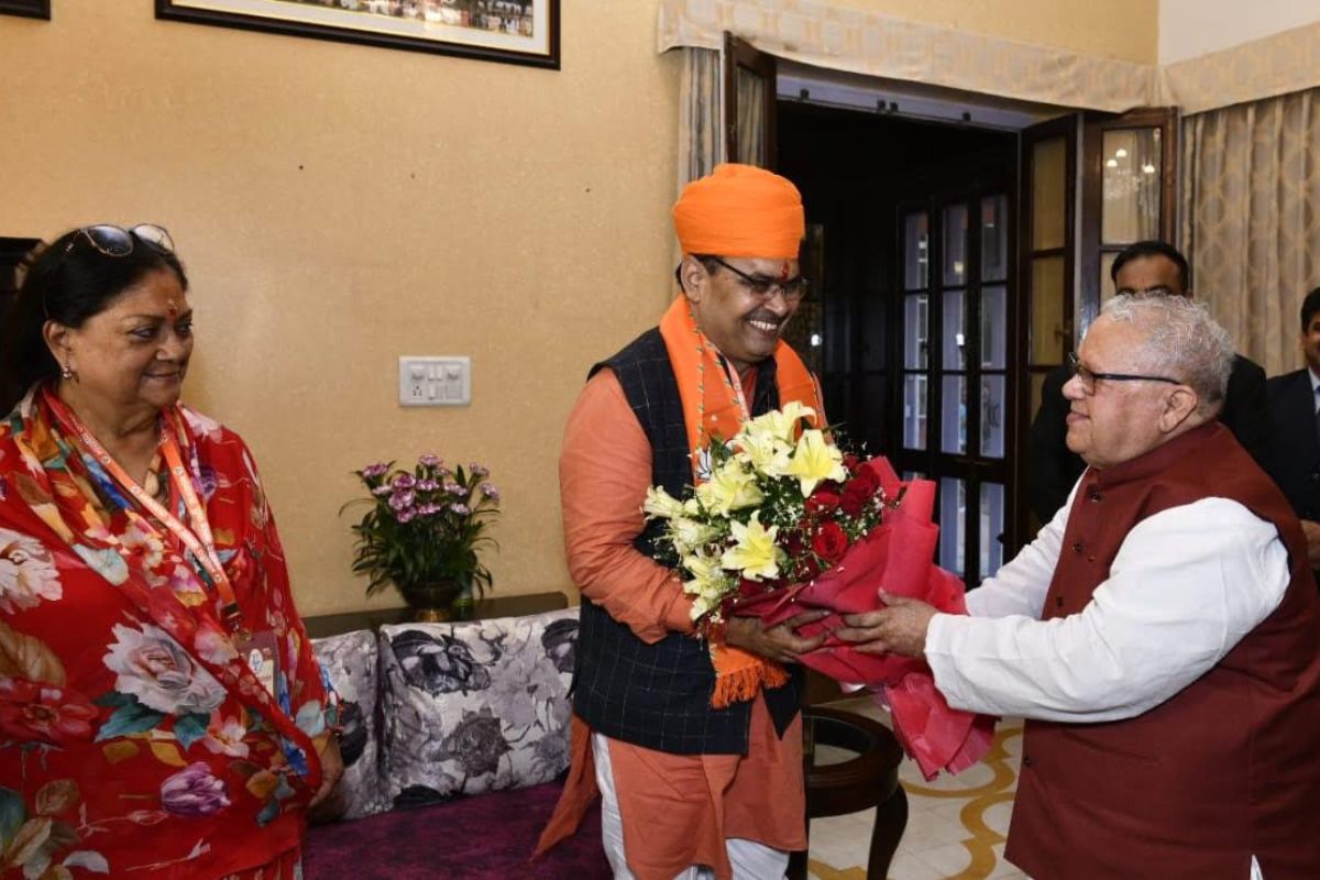Rajasthan governor invites Bhajan Lal to take oath as CM