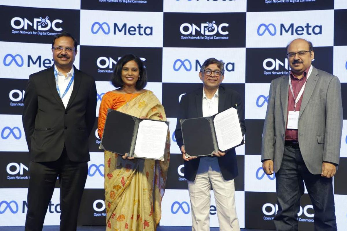 ONDC, Meta join hands to support small businesses, digitally up skill 5 lakh MSMEs