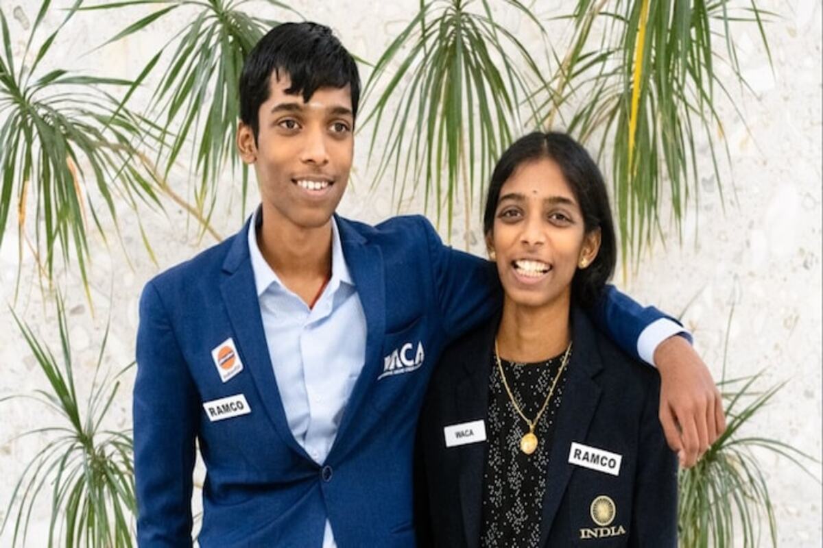 Vaishali and Praggnanandhaa first brother- sister duo to achieve grandmaster status