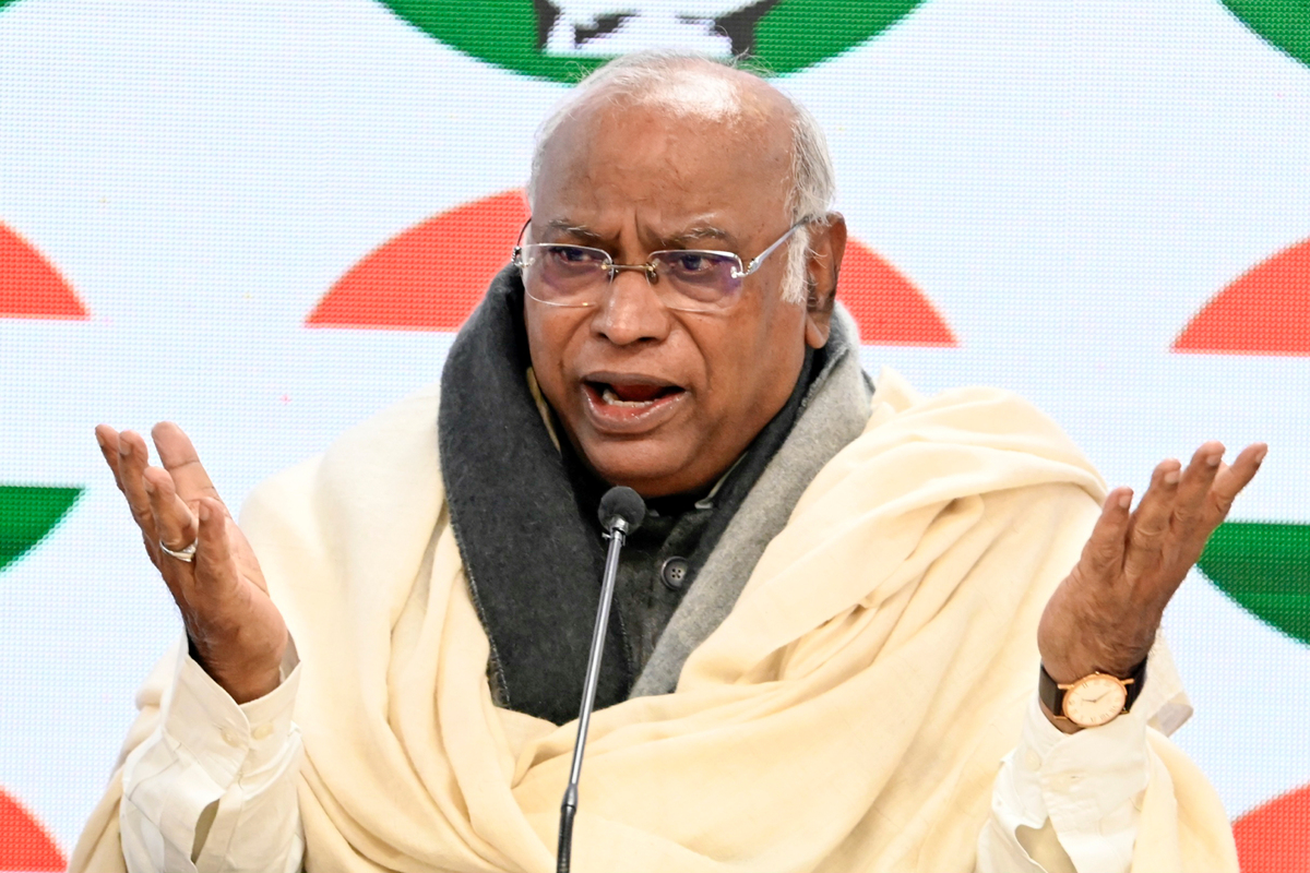 Why has PM Modi not visited Manipur, asks Kharge