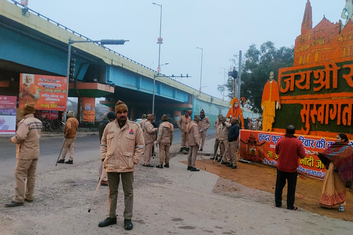 Ayodhya: Police personnel deployed during Ram Temple event advised not to use smart phones