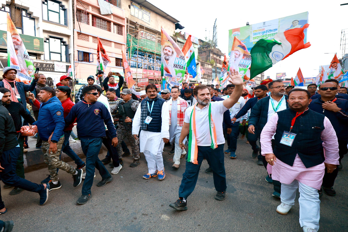 Police case against Rahul Gandhi, other Congress leaders over Bharat Jodo Nyay Yatra clashes