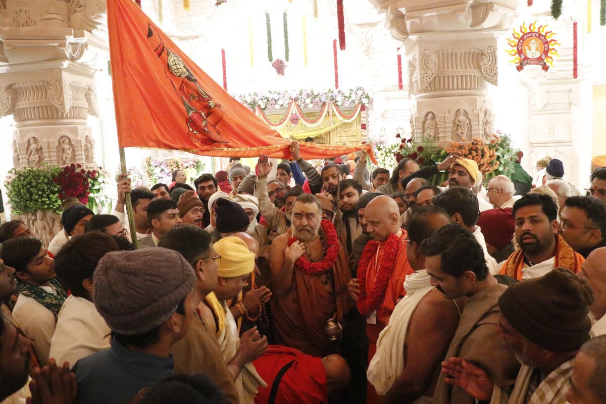 Sixth day rituals commences on eve of Ram Lalla’s  Pran Pratistha