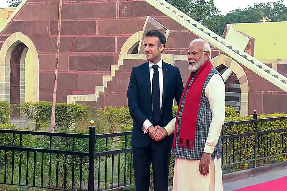 French President Macron visits heritage places in Jaipur