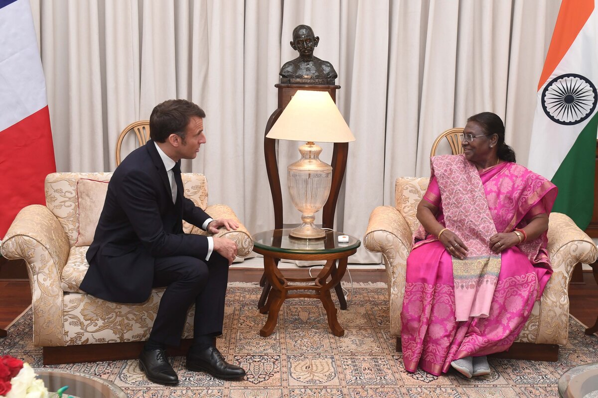 Confident that comfort of friendship, strength of India-France partnership will illuminate path forward: President Murmu