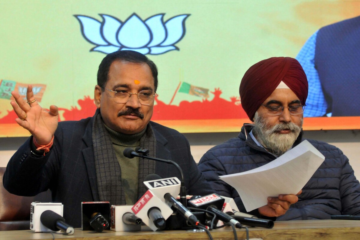 Kejriwal under pressure of Sisodia, gives him false political hopes: Delhi BJP chief