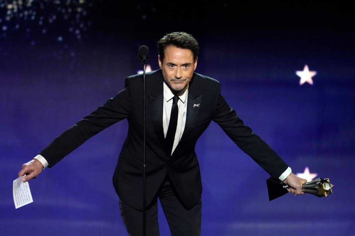 Critics Choice Award 2024 Robert Downey Jr wins best supporting actor