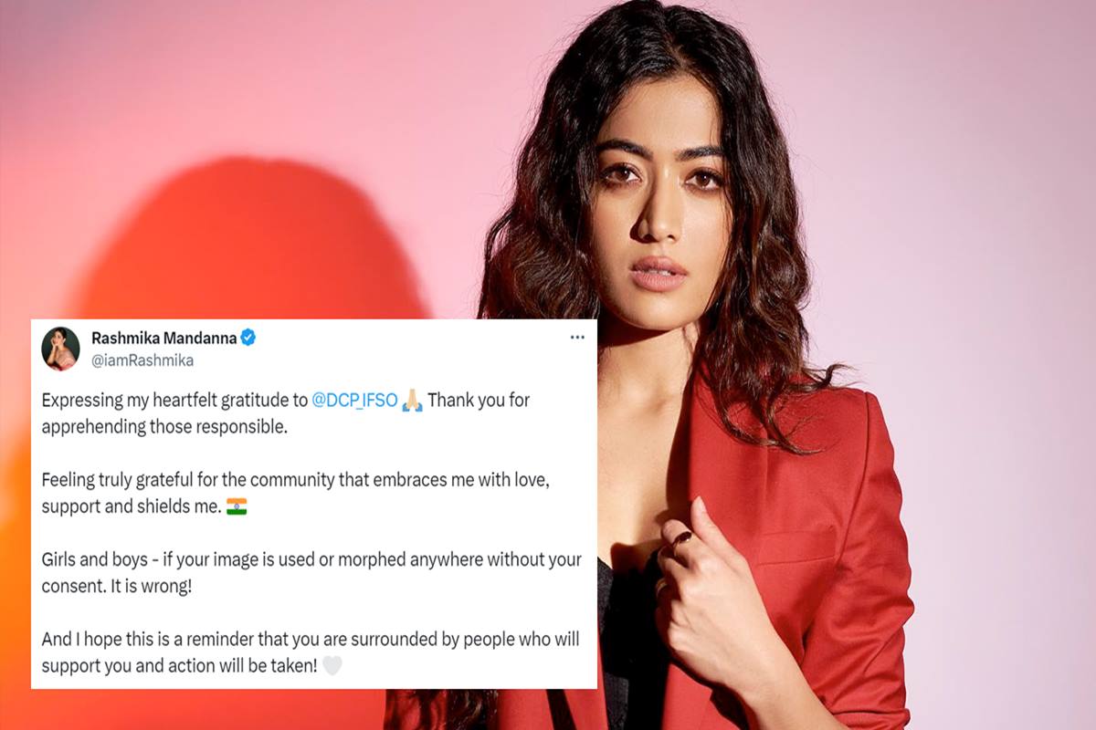 Delhi Police arrests tech grad for Rashmika Mandanna deepfake scam; actress responds