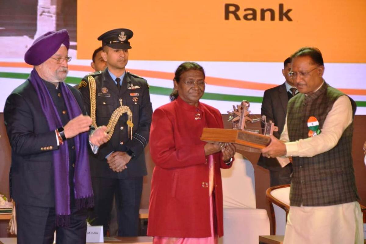Chhattisgarh conferred Swachh Survekshan Awards