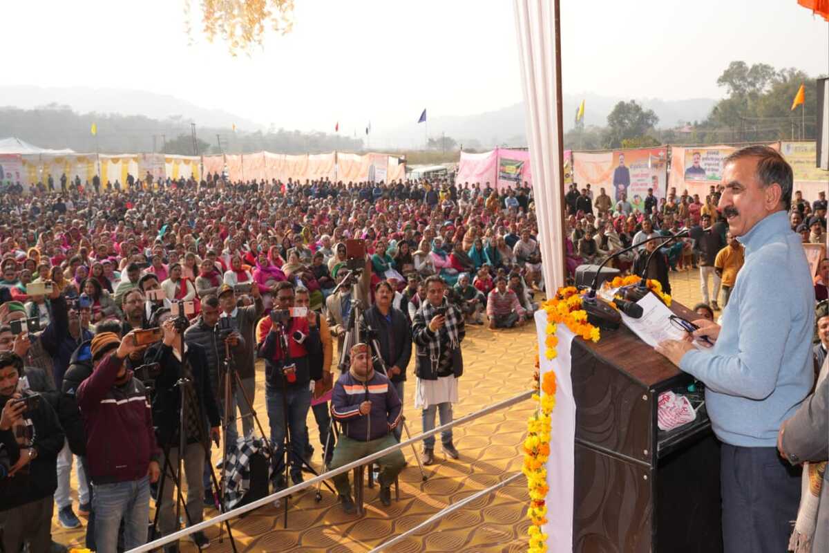 Himachal: CM presides over ‘Sarkar Gaon Ke Dwar’ programme at Nakki