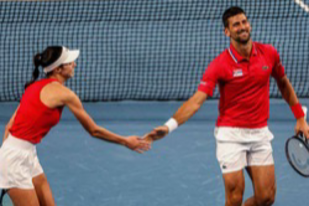 United Cup: Danilovic/Djokovic register dramatic doubles win to help Serbia beat China