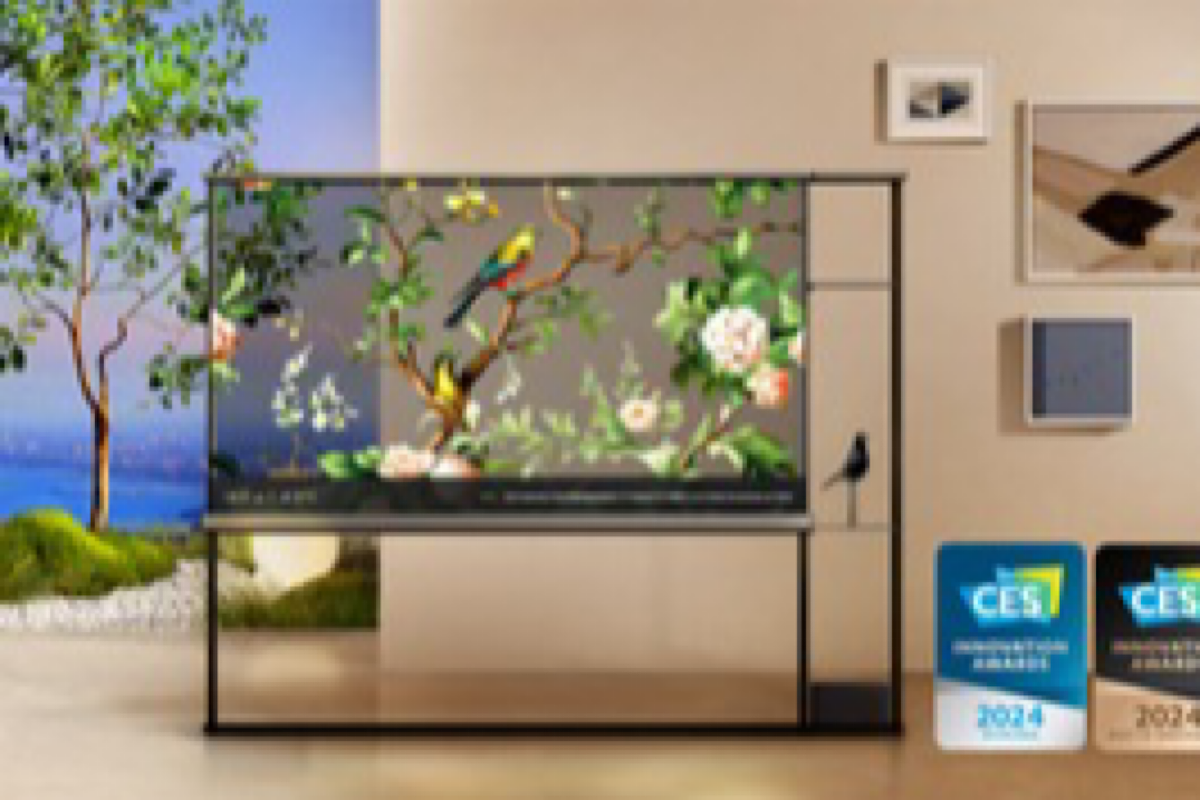 LG unveils world’s 1st wireless transparent OLED TV at CES 2024