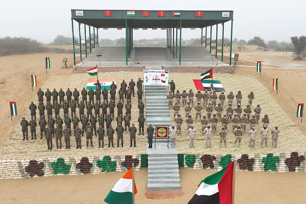 India, UAE conclude joint military drills in Raj