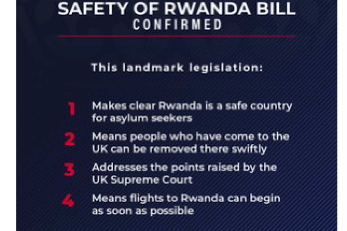 British lawmakers pass PM’s Rwanda bill