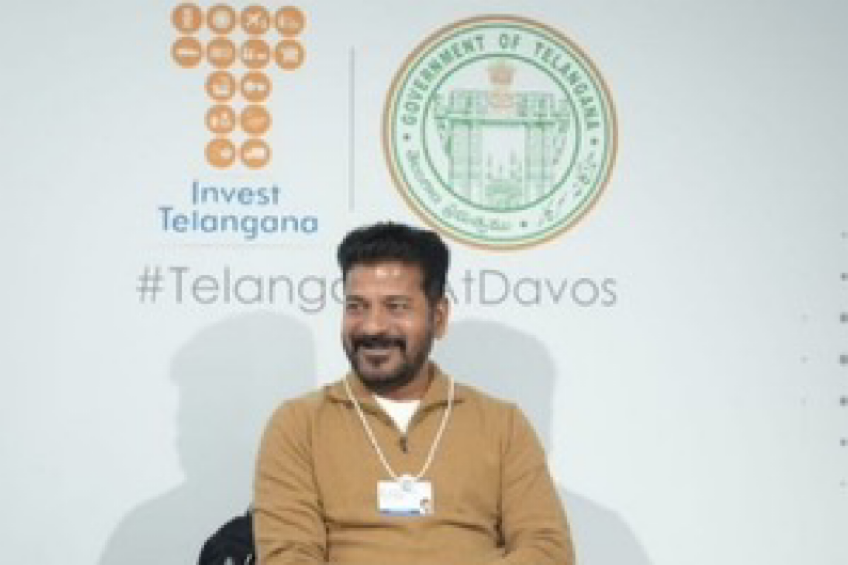 Telangana signs investment deals worth over Rs 40K crore at Davos