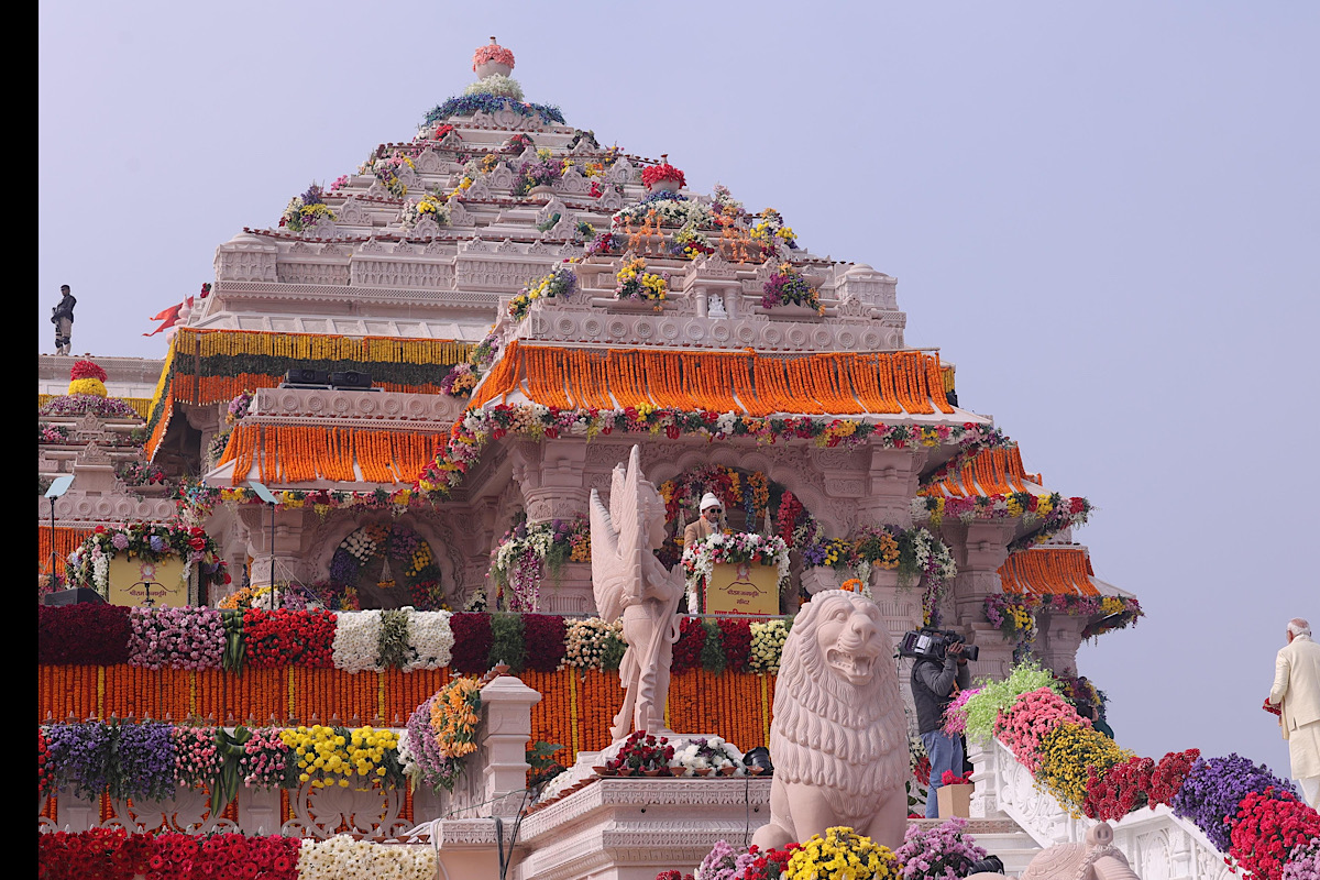 In pictures: Inauguration of Ram temple in Ayodhya
