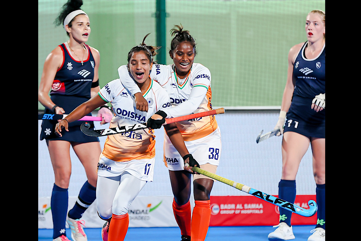 Women’s Hockey5s World Cup: Indis records 7-3 comeback win over United States