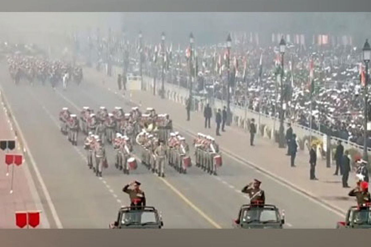 75th Republic Day Parade March Past kicks off with gallantary award winners