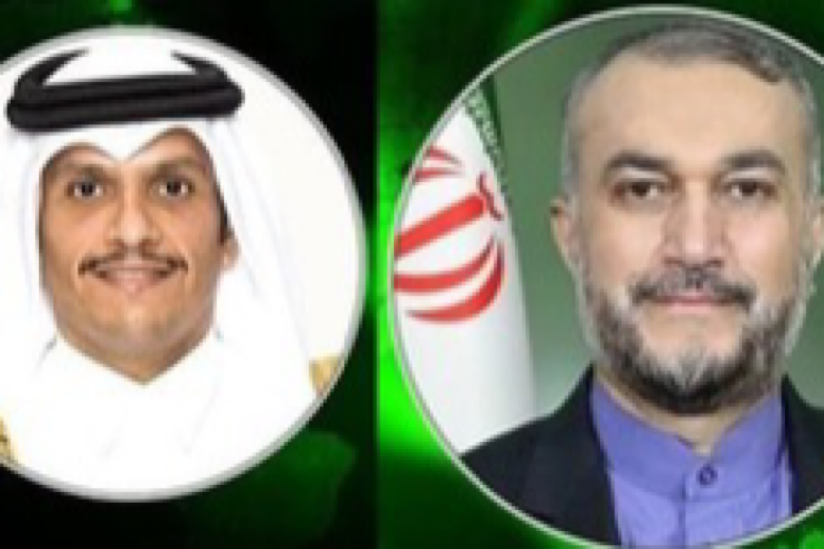 Iranian, Qatari FMs discuss release of Tehran’s unfrozen funds