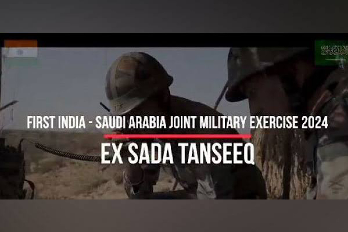 India-S Arabia launch joint military drills