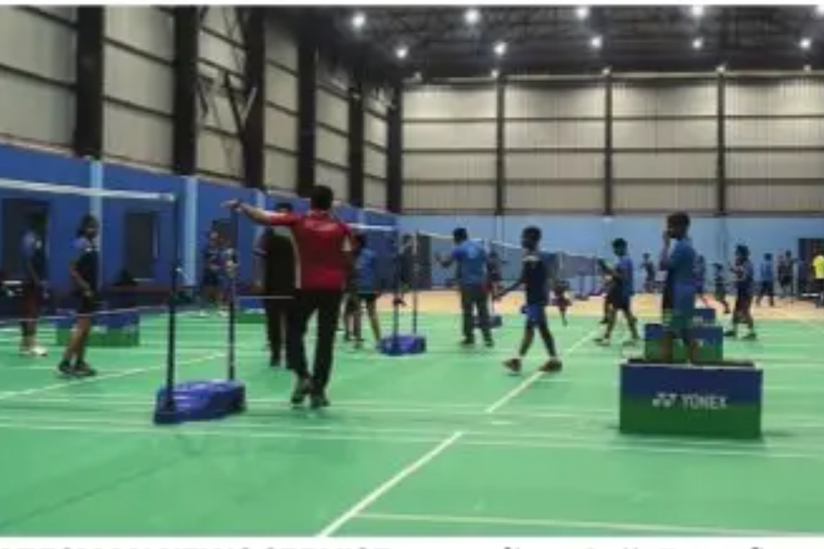 World-class badminton stadium comes up at Bantala