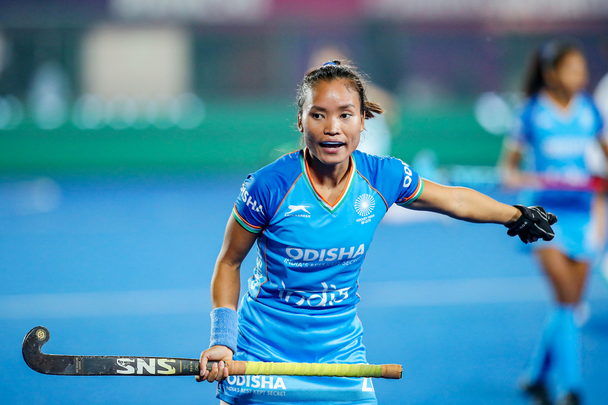 Well prepared  for the Women’s Hockey Olympic Qualifiers:Ace striker  Lalremsiami