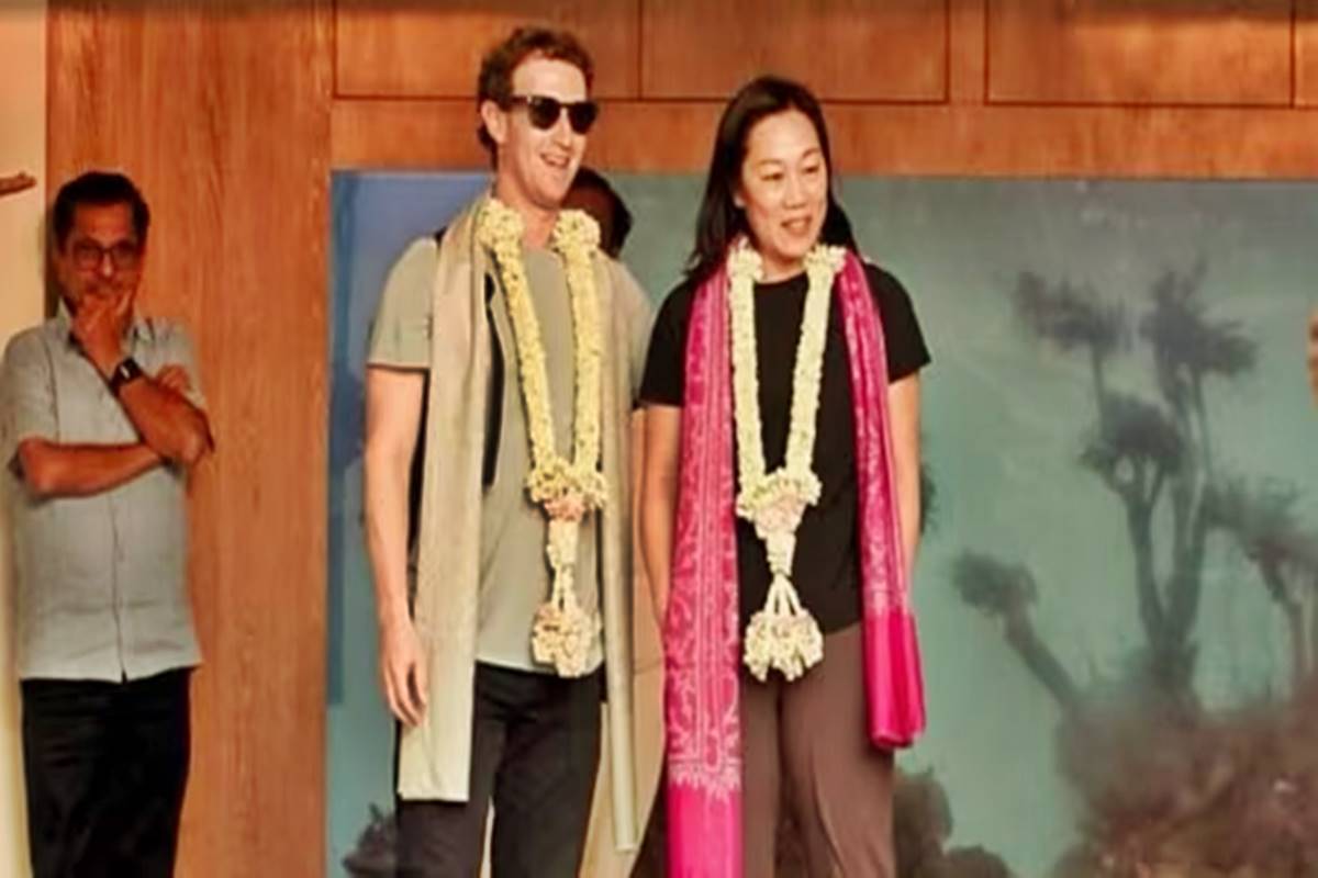 Mark Zuckerberg arrives in Jamnagar for Anant Ambani’s pre-wedding gala