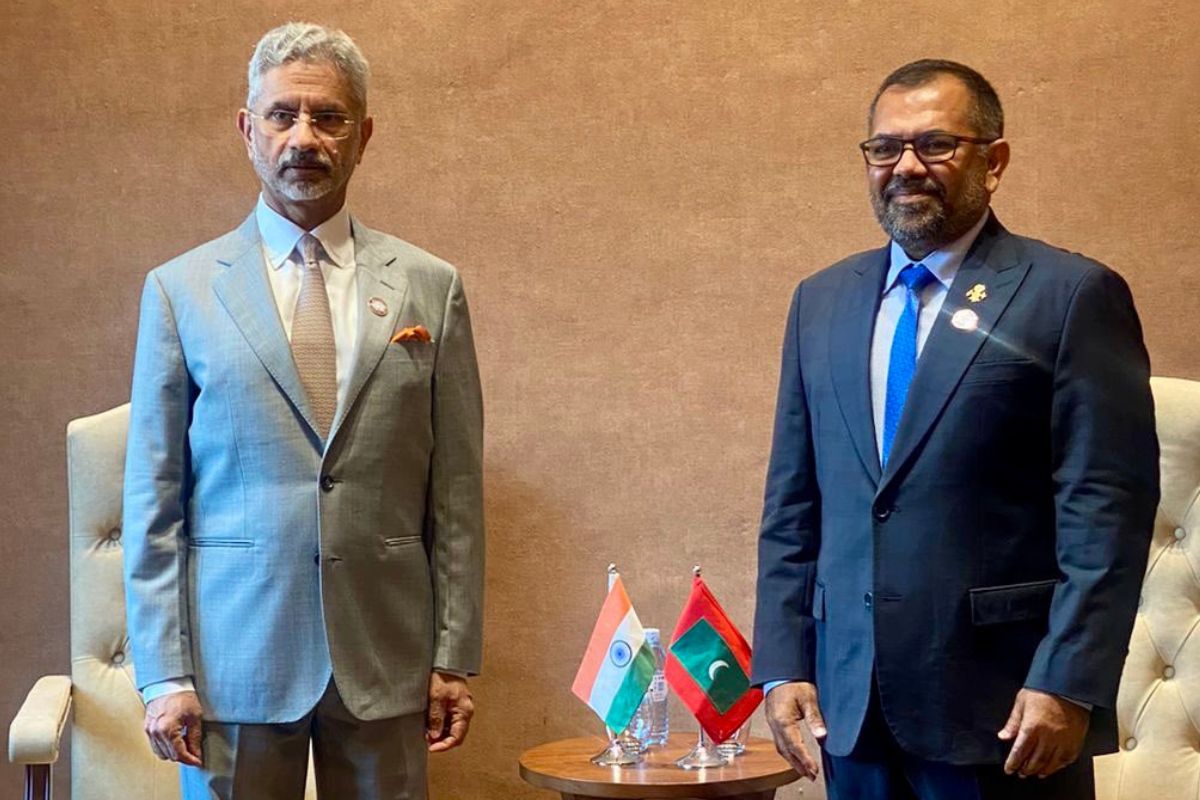 EAM Jaishankar holds ‘frank’ conversation with Maldivian counterpart amid diplomatic row