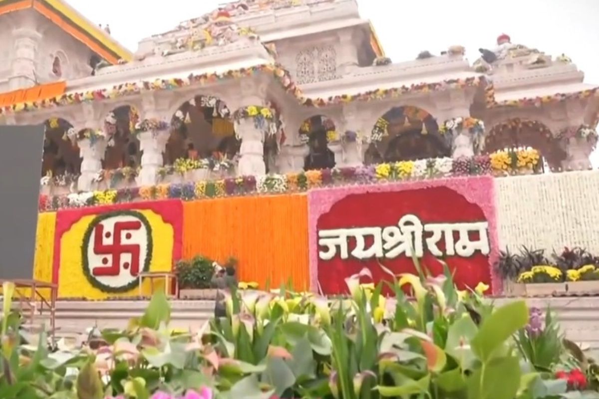 Ayodhya set for mega Ram Mandir consecration ceremony today