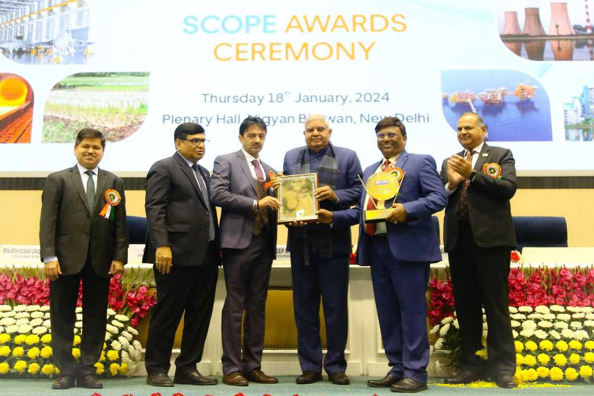 THDCIL conferred SCOPE Meritorious Award for best HR practices