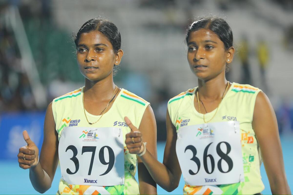 TN twins who travelled 85km to train on synthetic track make the journey count