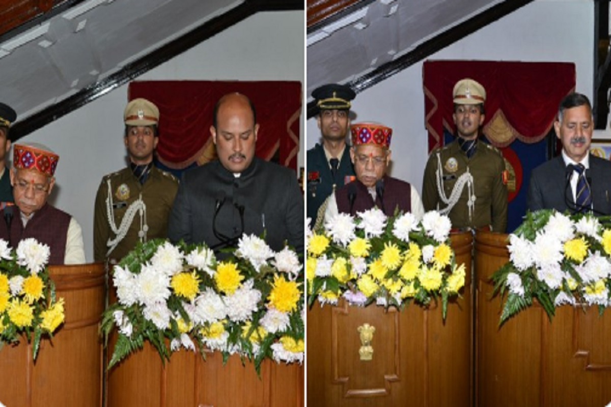 Himachal: Portfolios allotted to two Ministers